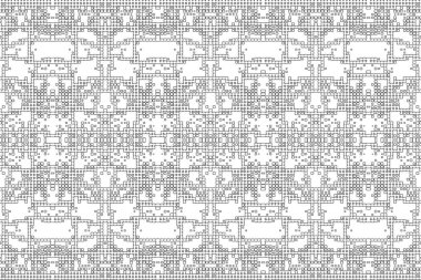 Soyut arkaplan. Monokrom dokusu. Beyaz arkaplanda siyah beyaz çizgiler.