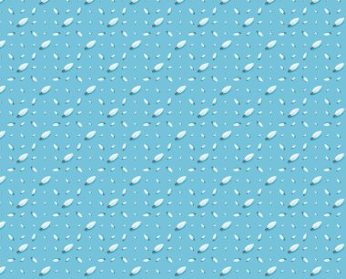 Yeşil enerji kavramı. Mavi arkaplanda kusursuz desenli lamba.