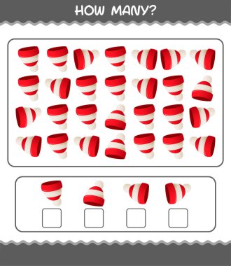 Kaç tane çizgi film beresi var? Oyun sayıyorum. Okul öncesi çocuklar ve bebekler için eğitici bir oyun