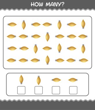 Kaç tane çizgi film Noel süsü. Oyun sayıyorum. Okul öncesi çocuklar ve bebekler için eğitici bir oyun