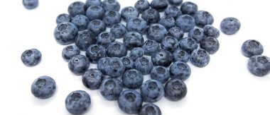 Blueberry isolated on white background. Ripe fresh blueberryphoto