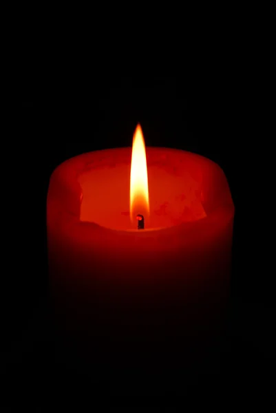 Burning candle — Stock Photo, Image