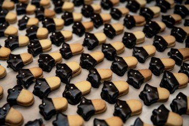 Çamaşır hamuru. Çek Cumhuriyeti 'nde Noel tatlıları popülerdir. Xmas tatlıları.