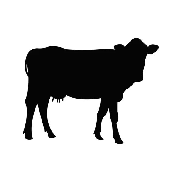 Cow silhouette Stock Vector