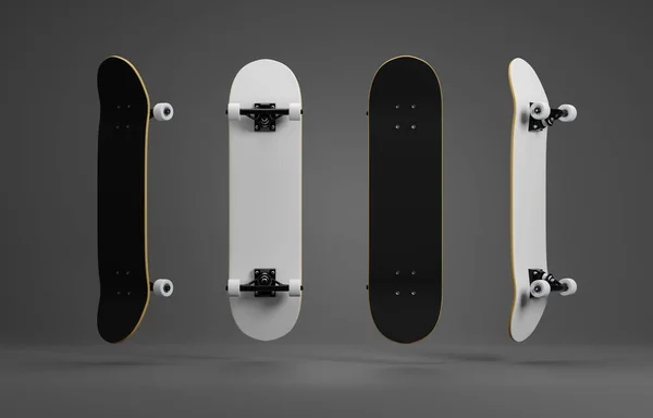 Modello Ponte Skateboard Vuoto Rendering — Foto Stock