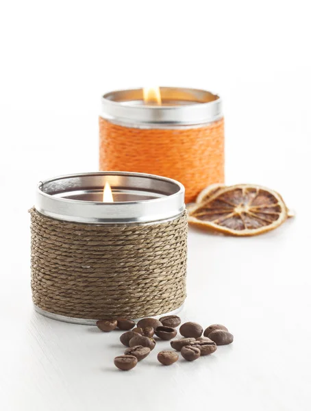 Fragrant candles — Stock Photo, Image