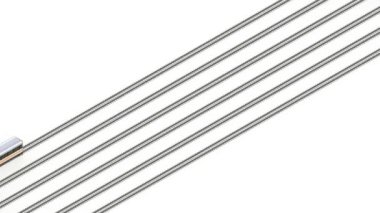 gelip giden trenlerin izometrik görünümü