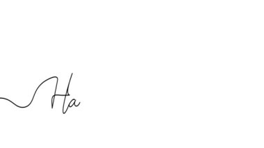 Animated illustration for Halloween. Continuous One Line. Hand-drawn minimalist style. 4K video.