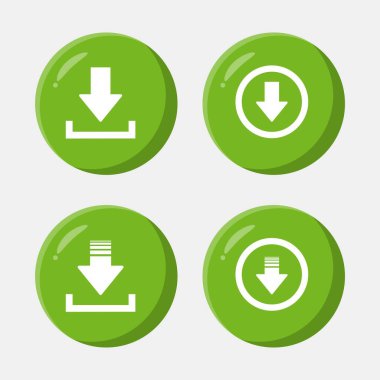 Modern eğilimin bir dizi vektör simgesi. Eğim, bulanıklık ve şeffaflık tarzında. Koleksiyonda tek bir iş, finans, web sitesi, vb.