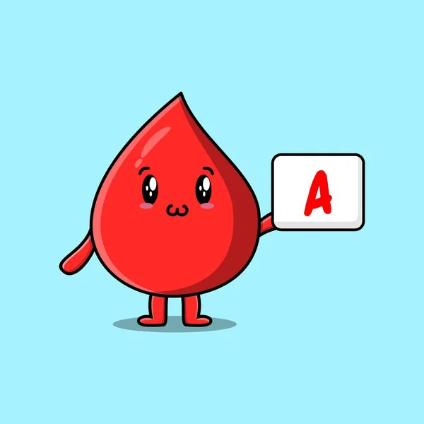 Blood Donationblood Group Type O Positive Stock Illustration