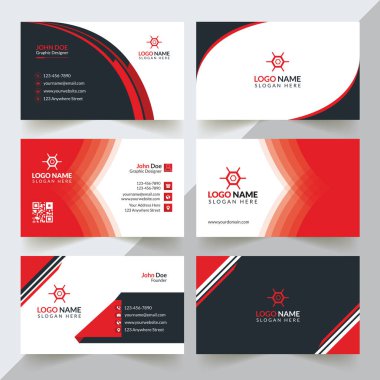 Modern Professional Business Card Template, Simple Business Card, Business Card Design Template, Corporate Business Card Design, Colorful Business Card Template, Creative Business Card, Editable Business Card, Abstract Business Card, Business Card