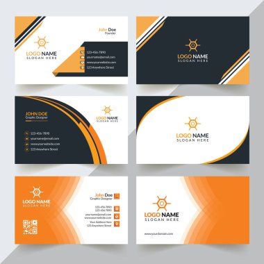 Modern Professional Business Card Template, Simple Business Card, Business Card Design Template, Corporate Business Card Design, Colorful Business Card Template, Creative Business Card, Editable Business Card, Abstract Business Card, Business Card