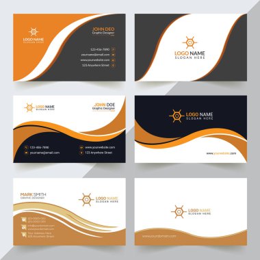 Modern Professional Business Card Template, Simple Business Card, Business Card Design Template, Corporate Business Card Design, Colorful Business Card Template, Creative Business Card, Editable Business Card, Abstract Business Card, Business Card