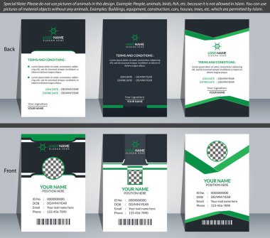 Modern Professional ID Card Template, Simple ID Card, ID Card Design Template, Corporate ID Card Design, Colorful ID Card Template, Creative ID Card, Editable ID Card, Abstract ID Card, ID Card Design Template For Company, ID Card
