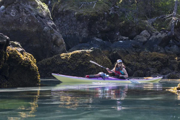Sea kayaker — Stock Photo, Image