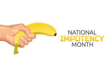 Ulusal iktidarsızlık ayının vektör grafiği ulusal iktidarsızlık ayı kutlamaları için iyidir. düz dizayn. İlan tasarımı. Düz illüstrasyon.