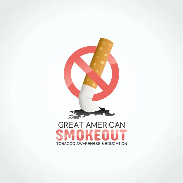 Büyük amerikan dumanının vektör grafiği büyük amerikan dumanı kutlamaları için iyidir. düz dizayn. Broşür tasarımı. Düz çizim.