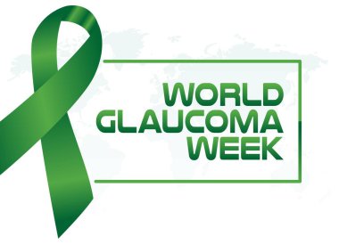 Glokom gününün vektör grafiği dünya glokom günü kutlaması için iyidir. düz dizayn. İlan tasarımı. Düz illüstrasyon.