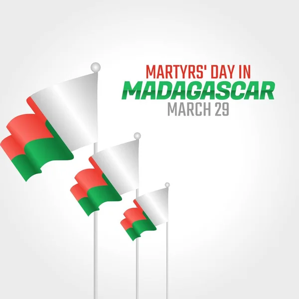 Graphique Vectoriel Journée Des Martyrs Madagascar Bon Pour Fête Des — Image vectorielle