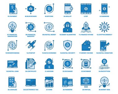 Finansal Endüstri Çizgisi Simgeleri, Piksel Mükemmel Tasarım Web Sitesi Grafik Raporu Logo Bilgigrafikleri, En İyi Kalite Özet Sembol Koleksiyonu Simgesi Simgesi İllüstrasyonu Kullanımı İçin Basit Ayarlar 