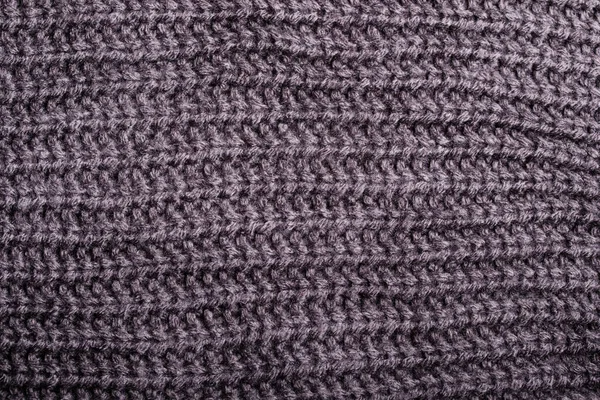 Black Gray Knitted Silk Thread Pattern Background — Foto Stock