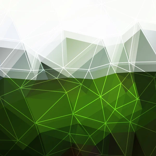 Groene abstracte achtergrond — Stockvector