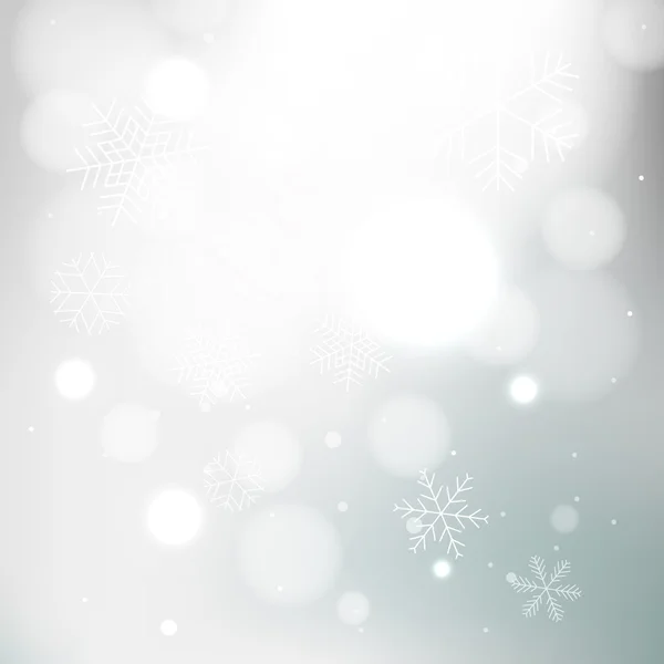 Gray winter background — Stock Vector