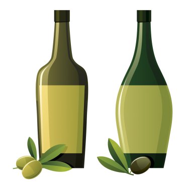 Zeytinyağlı şişeler