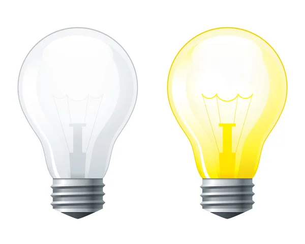 Ensemble d'ampoules — Image vectorielle