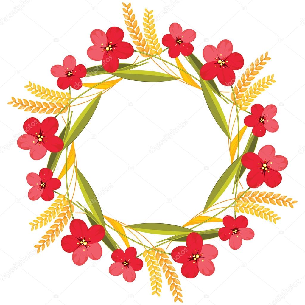 Floral wreath