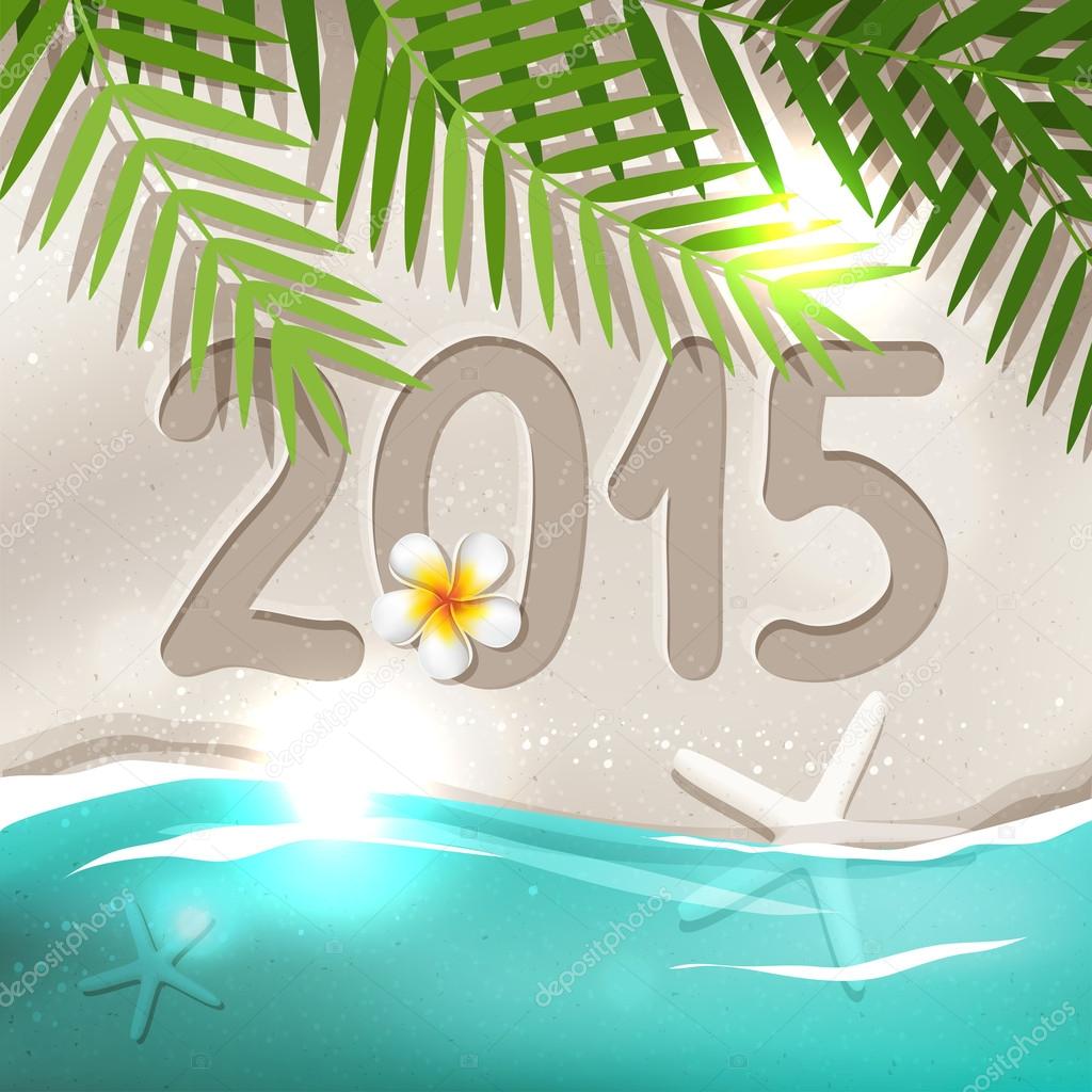 2015 New Year postcard