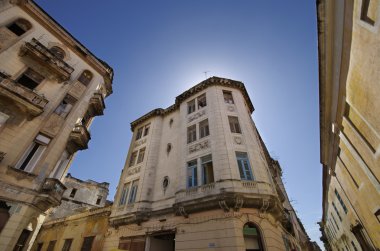 vintage eski havana Caddesi bina