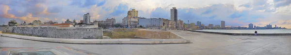 Havana waterfront panorama — Stok fotoğraf