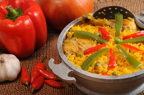 Typical cuban food — Stock Photo, Image