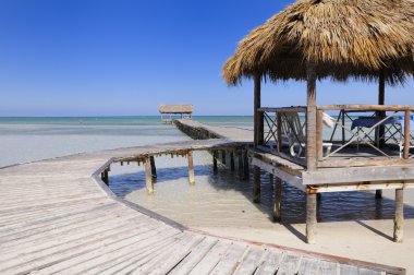 tropikal tatil köyü