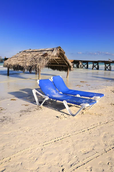 Кубинський пляжний курорт — стокове фото
