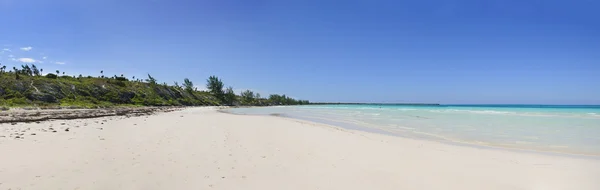 热带海滩全景 — 图库照片