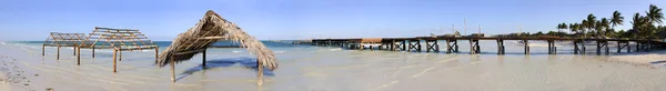 Panorama de playa tropical —  Fotos de Stock