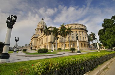 Ulusal capitol binası. Havana - 9 Temmuz, 2010. 