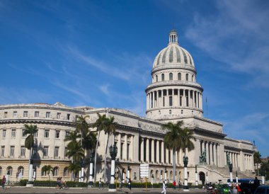 Havana - 30 Haziran 2011. Görünüm Ulusal capitol Binası