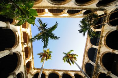 Eski Havana'da sömürge Binası iç 