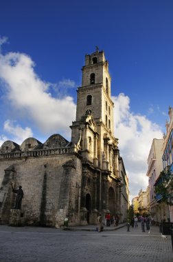 Aziz francis assisi, eski havana, Küba'nın manastır. Kasım 2008
