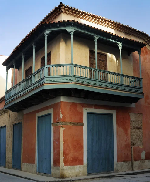 Vintage Havana building — Stock Photo, Image