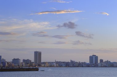 Havana manzarası gün batımı