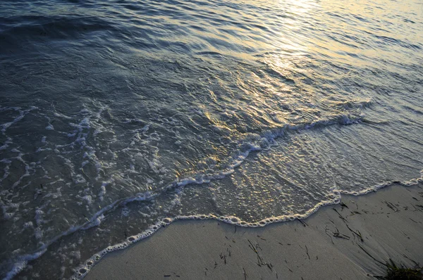 Praia ondas fundo — Fotografia de Stock