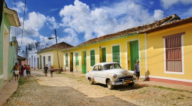 Trinidad street, Küba. Ekim 2008