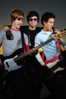 Genç müzisyenler portresi