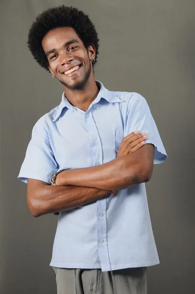 Hombre latino feliz — Foto de Stock