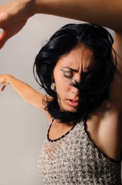 dramatik kadın dansçı