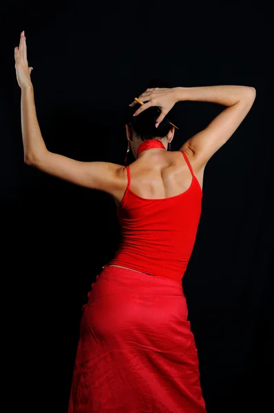 Flamencodanseres — Stockfoto